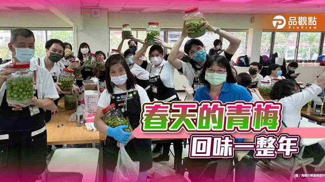 高雄青梅盛产 DIY脆梅及梅酒正当时 量贩店生鲜大使抢先学