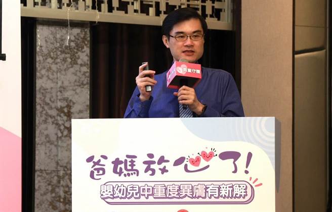 異位性皮膚炎病友協會朱家瑜理事長。(異位性皮膚炎病友協會提供)