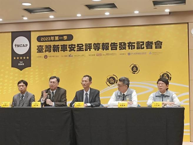 去年8月落成的新车安全评等计画（TNCAP）实验室，于去年10月27日挑选国内热门销售车款前两名Toyota Corolla Cross与RAV4车款撞击测试，并于今（30）日公布评等结果(简立欣摄)