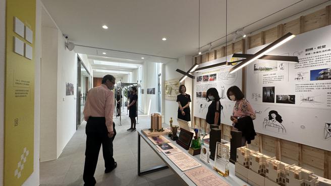 居兴建设策划以「聚家」为名的展览，展览日期为3/31～4/30。(记者张雅云摄)