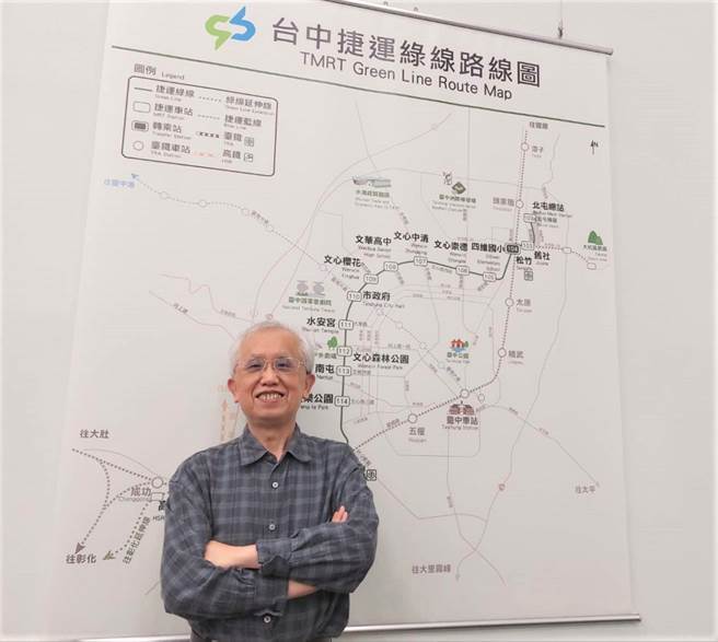 中捷董事会今天通过由林良泰出任代理董事长。（台中市政府提供／张亦惠台中传真）