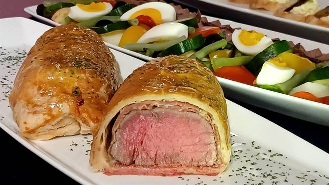 「絢麗多彩春之月」春季限定菜單，多款菜式顏色豐富，用料實在。(陳韻萍攝)