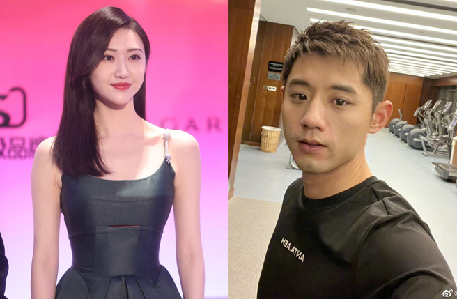 张继科（右）和景甜过去曾交往1年多。（图／翻摄自达志影像；张继科微博）