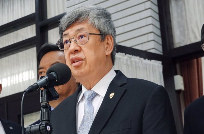 行政院长陈建仁31日赴立法院备询。（姚志平摄）