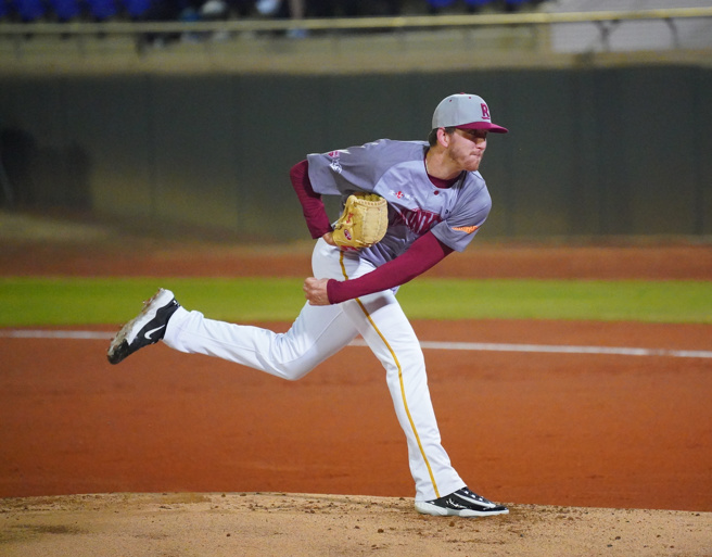 乐天桃猿洋投威达尔。（资料照，乐天桃猿提供）