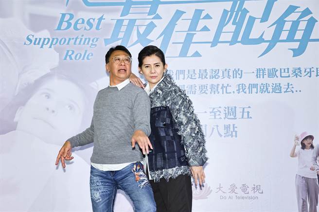 游安顺和黄柔闽演夫妻默契好。（罗永铭摄）