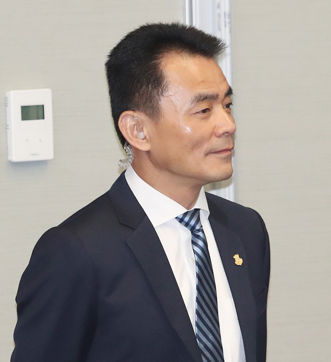 前总统府副侍卫长、现任空军督察长柳惠千。（资料照片）