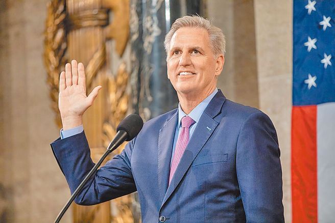 美国眾议院议长麦卡锡。（取自麦卡锡推特）