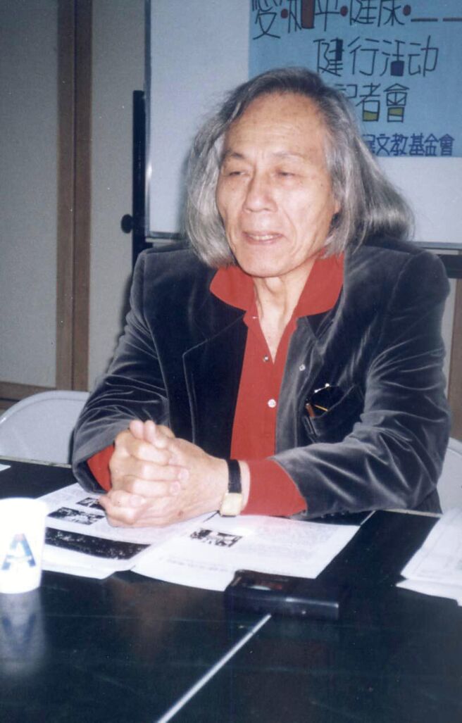 二二八事件时「二七部队」部队长锺逸人，认为政府订定补偿是被「逼」出来的。（林志雄摄）