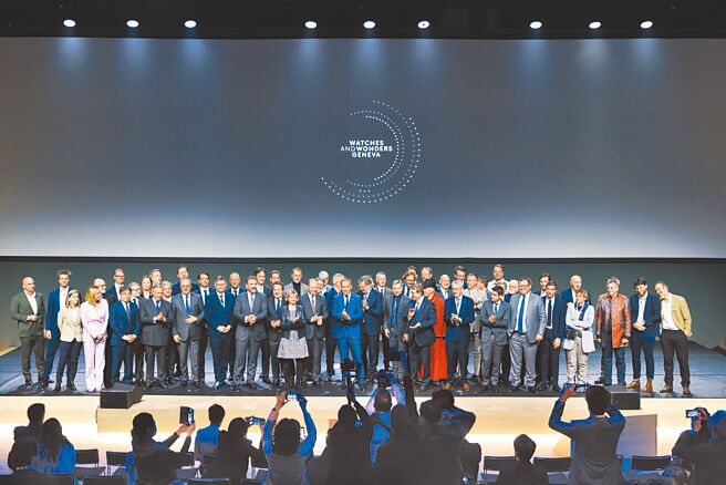 瑞士日内瓦表展热闹滚滚，不少重要人物齐聚。（CFP）