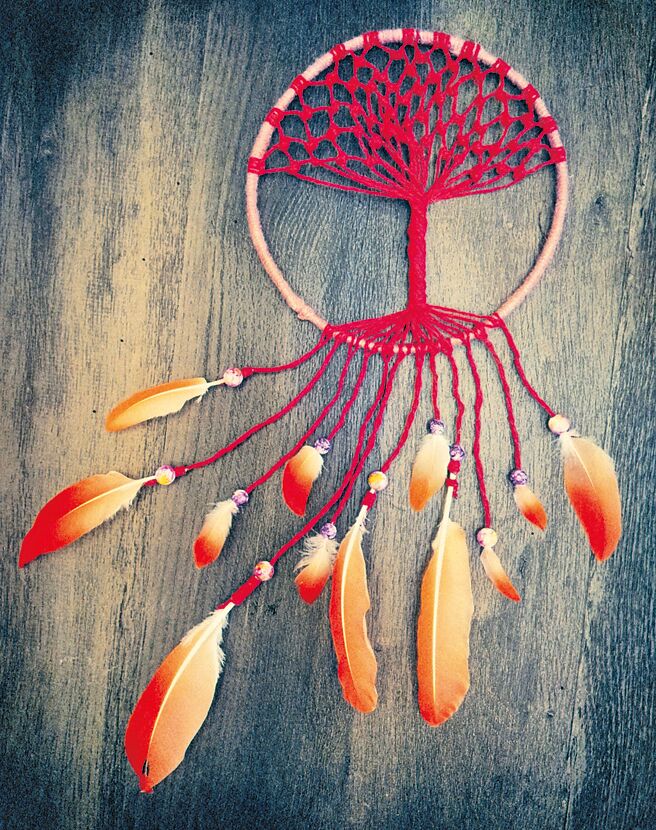 红环捕梦网。（联合文学提供）