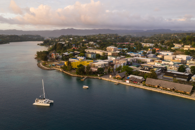 万那杜首都维拉港（Port Vila）。（图／shutterstock）