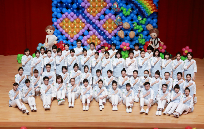 北護大學生以守護國人健康為職志。(北護大提供)