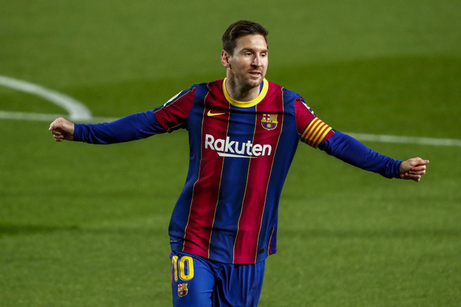 梅西有望再次穿上巴萨隆纳战袍。（美联社资料照）