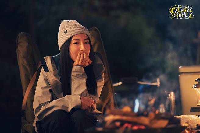 杨谨华表示说谎会腋下流汗。（TVBS提供）