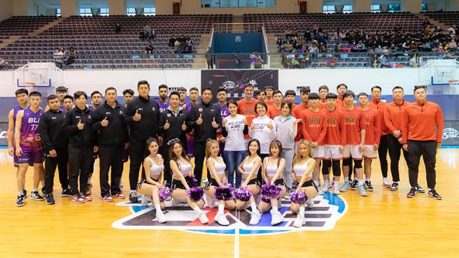 睽違4年，2023年第20屆SBL與第18屆WSBL超級籃球聯賽1日起在新竹市立體育館開打。（新竹市政府提供／陳育賢新竹傳真）