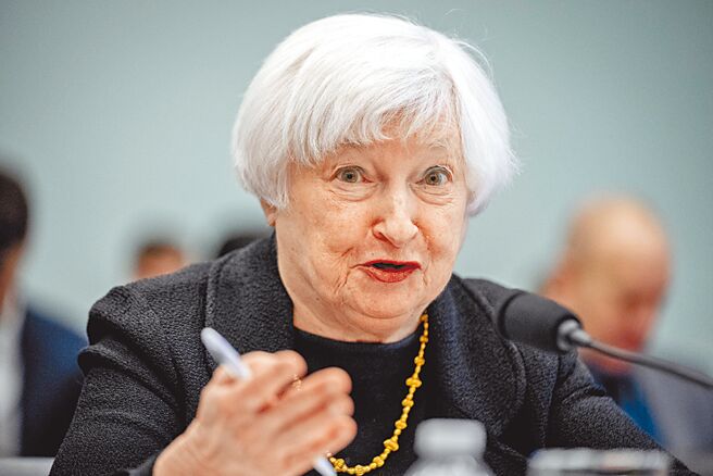 美国财长叶伦图／美联社