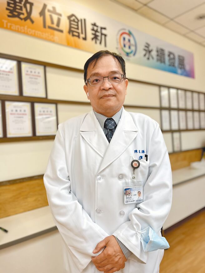 新光医院疼痛科主任陈瑞源。（郑郁蓁摄）