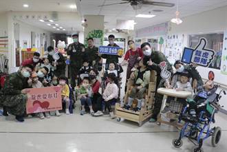 陸軍步兵第249旅「龍虎愛心社」 帶給教養院院童不一樣的兒童節