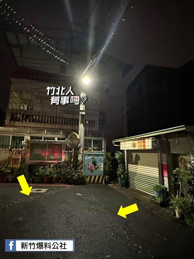 有網友在臉書新竹爆料公社貼出燕子大軍駐紮在東大路某巷內的電線上，每天都輪3班輪流轟炸雨屎，「鳥林彈雨」的根本躲不掉。（摘自新竹爆料公社／陳育賢新竹傳真）