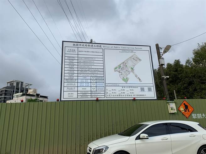 桃园正处建设期，重划案如雨后春笋般增加，图为中坜运动公园区段徵收案。(蔡依珍摄)