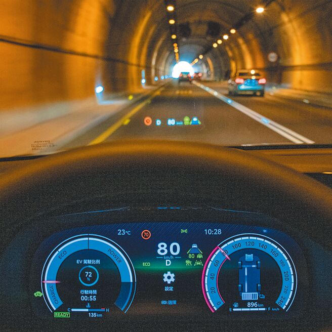 多达12种仪表模式可供设定。（陈大任摄）