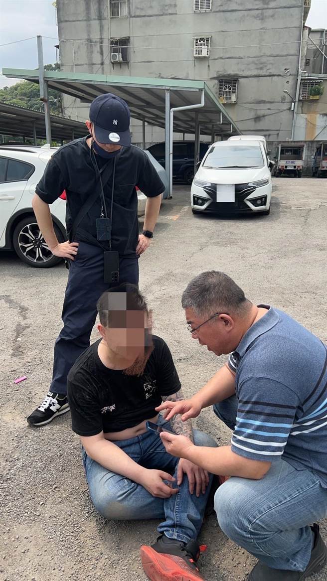 警方逮捕涉嫌開槍的黃姓男子。（警方提供）