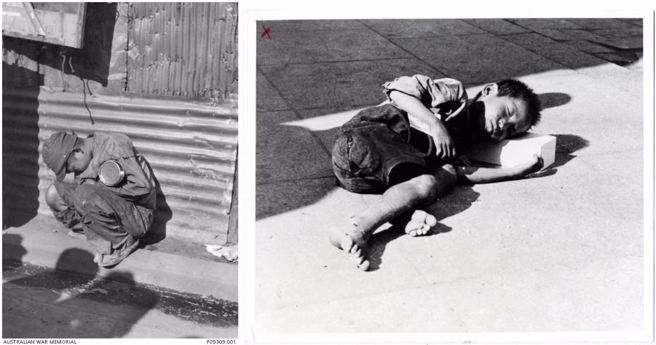 1946南韩街头的飢童。（图：UN／炳文提供）