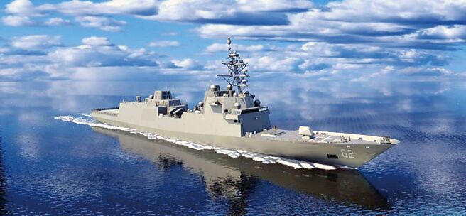 美国海军下一代巡防舰-星座级，是未来的主力，因此造舰计画也格外引起关注。图为美军发布的星座级概念图。（图／美国海军）