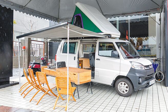 针对不同消费族群需求提供不同价格带的产品，图为大中车屋提供一般式露营车改装服务。（中华汽车提供）