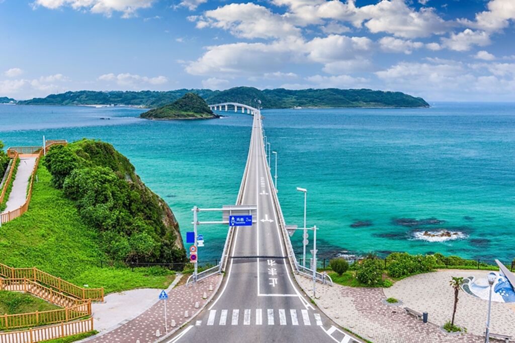 角島大橋在2000年正式落成，被譽為死前必訪絕景之一。圖：向日遊顧問有限公司／來源