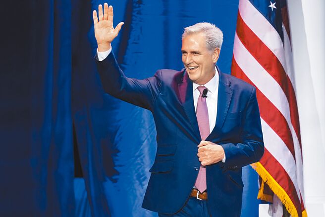 究竟有沒有「蔡麥會」？台、美雙方原本諱莫高深，未料，總統府與美國眾議院議長麥卡錫辦公室提前2天，高調對外公開確有此會談，雙方顯然都各有政治盤算。（美聯社）