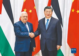 中國巴勒斯坦政策改變中