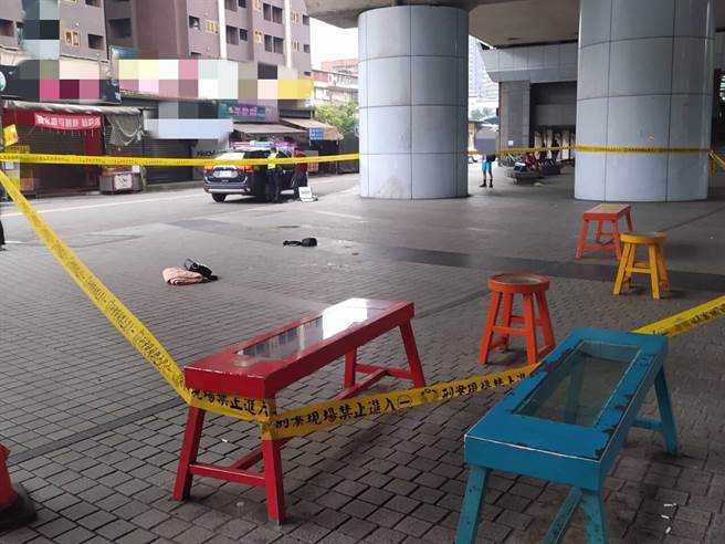 汐止火车站上午发生小黄运将遭最害勒毙。（警方提供）