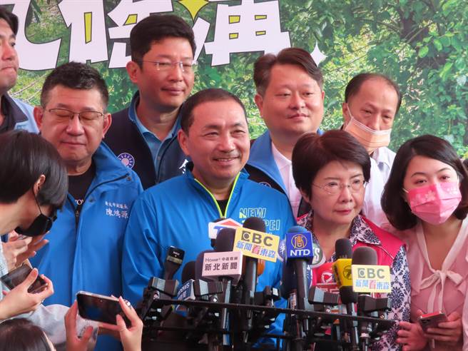 新北市长侯友宜表示，面对所挑战他无所畏惧。（叶德正摄）
