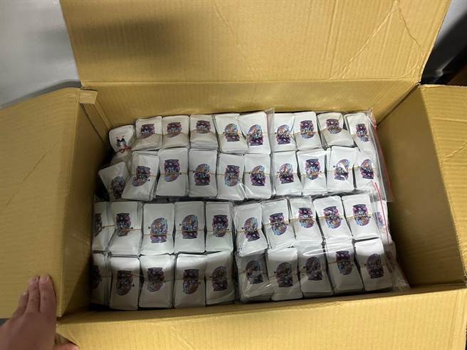 警方查获毒咖啡包4000余包。（警方提供）