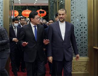 秦剛會伊朗外長  期待伊成為上海合作組織正式成員