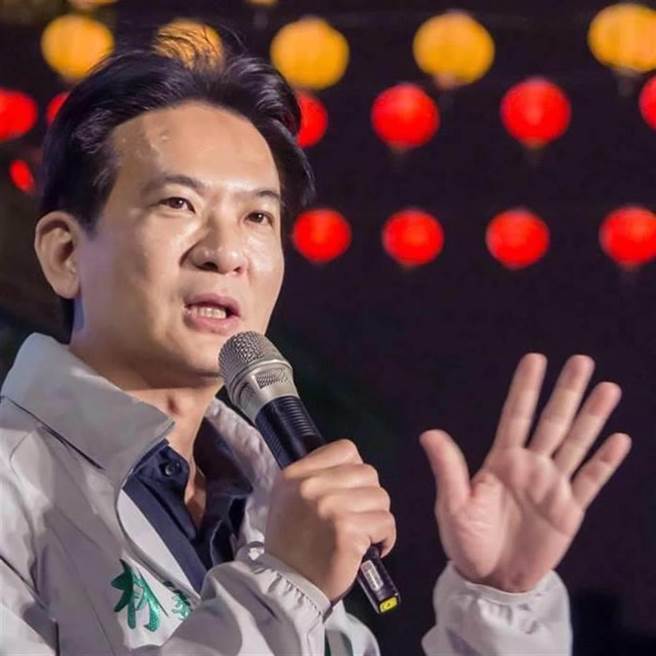 民进党立委林俊宪恭喜萧美琴，上了中国大陆的制裁名单，就代表真的对台湾有功。（摘自林俊宪粉丝专页）