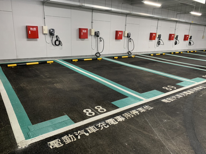 新店綠湖公園地下停車場今啟用。圖/新北市政府提供