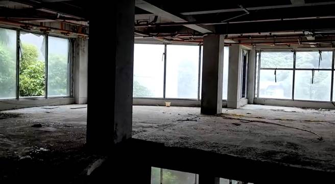 建物三樓現況。（法務部執行署高雄分署提供／袁庭堯高雄傳真）