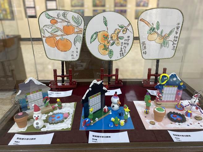 归仁区10校携手举办的「艺飨归仁」创意联展今天开幕。(曹婷婷摄)
