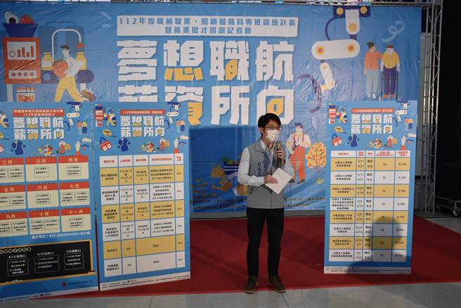 苗栗縣政府勞青處推出職訓14班次。（謝明俊攝）