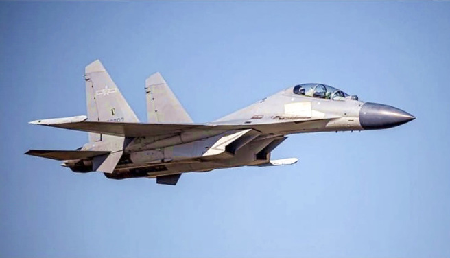 大陸環台軍演首日，國防部偵獲共機71架次，平史上最高紀錄。（國防部提供）