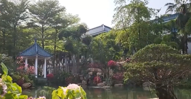 廣州松園賓館是中國大陸接待外賓的重要場所。（圖取自央視網）