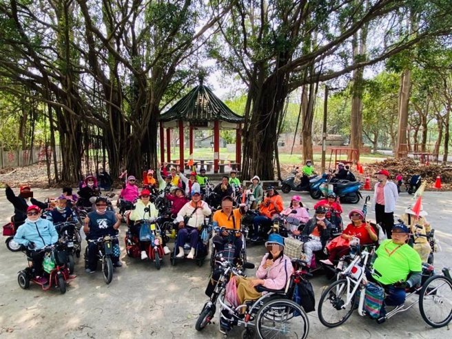 9縣市身障者到雲林縣無障礙體驗遊，提倡社會參與權打造多元社會。（雲林縣愛無礙協會提供／張朝欣雲林傳真）