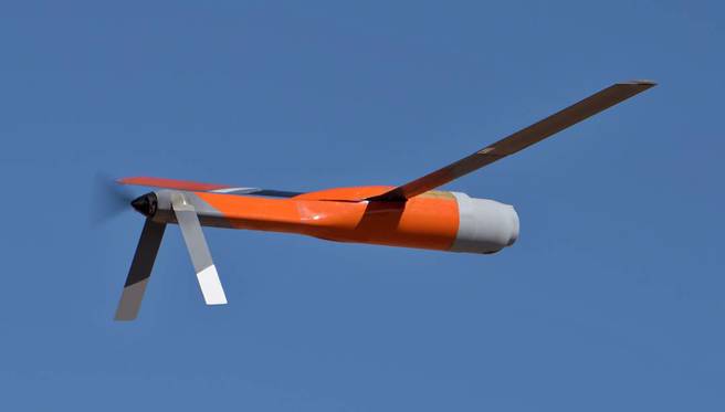 Altius-600滞空弹药。(图/Anduril Industries)