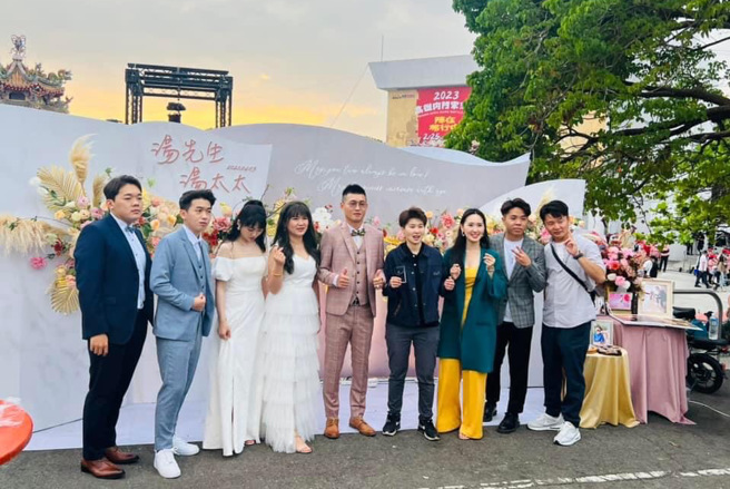 花3亿办婚宴！高雄知名总铺师娶媳，超豪华办桌曝光。（林雅惠摄）