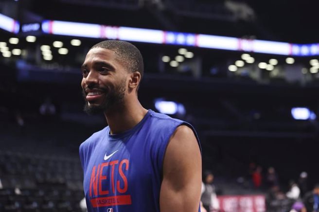 籃網布里吉斯首度解鎖單季83場例行賽成就。（美聯社）