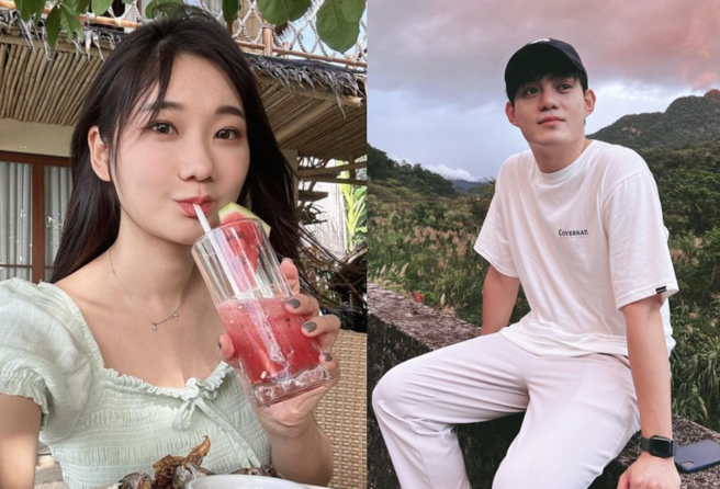 爱莉莎莎与男友透过影片还原家暴真相。（图／撷取自爱莉莎莎、吕杰阳IG）