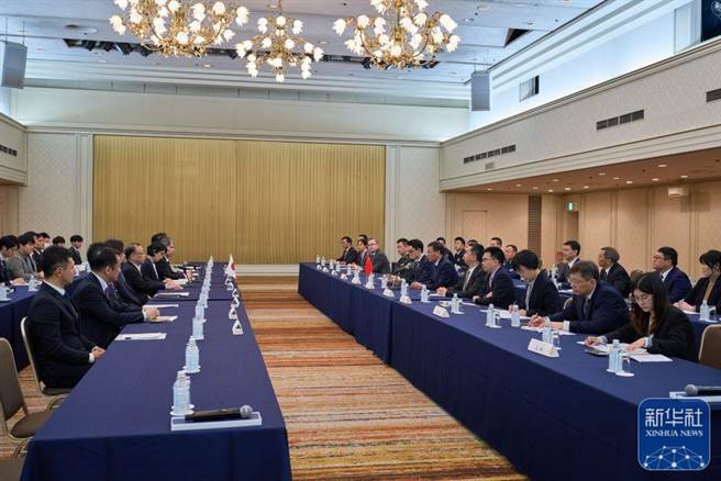 中日海洋事務高級別磋商機制第15輪磋商10日在日本東京舉行，是自2019年以來時隔約4年再次以面對面方式進行。（翻攝自新華網）